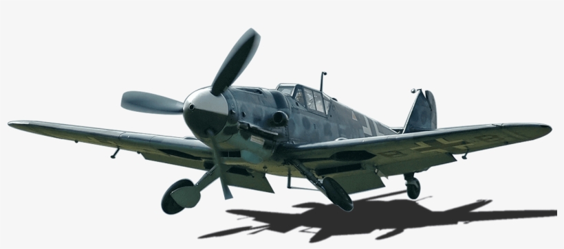 El Messerschmitt Bf 109, Fue Un Avión De Caza Alemán - Messerschmitt Bf 109 Png, transparent png #2836258