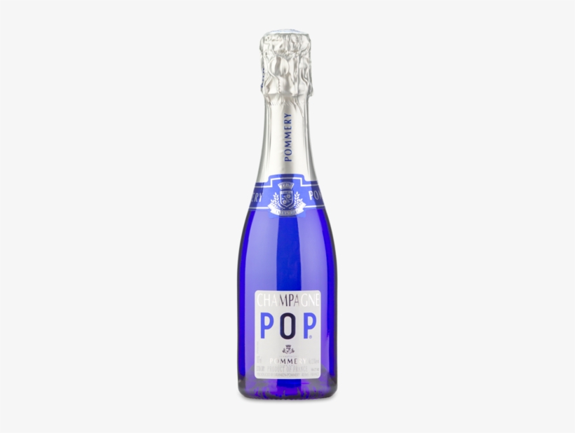 Pommery Pop Champagne Minis - Pommery Pop Extra Dry Rose (187ml Split) Champagne, transparent png #2836548