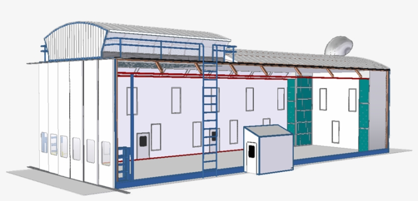 Cabina De Pintura Aviones - Architecture, transparent png #2836693