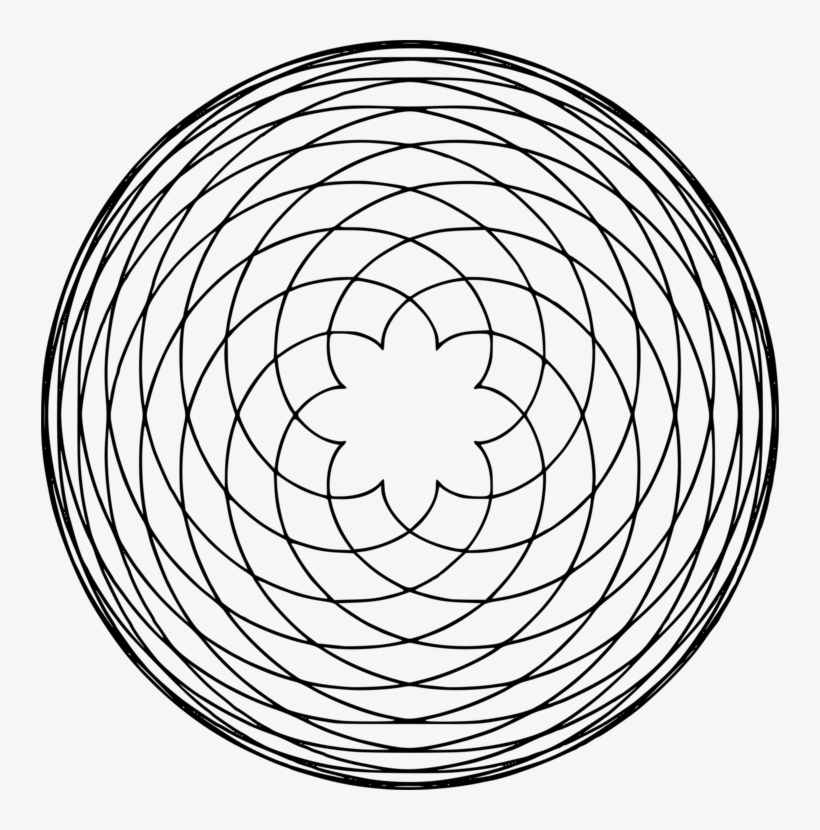 Geometry Circle Shape Curve Line - Curve, transparent png #2837270
