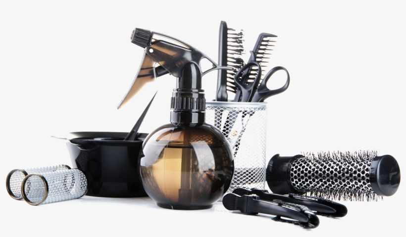 Hairdresser Png Free Download - Hair Salon Tools Png, transparent png #2837352
