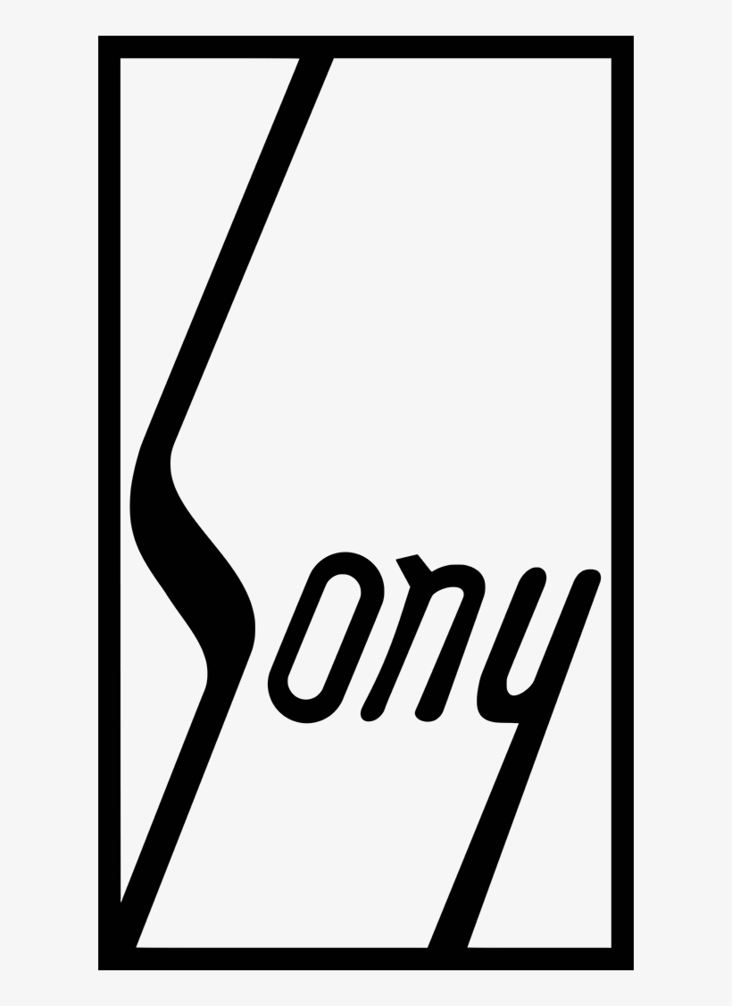 1955 - Sony Logo In 1955, transparent png #2837520