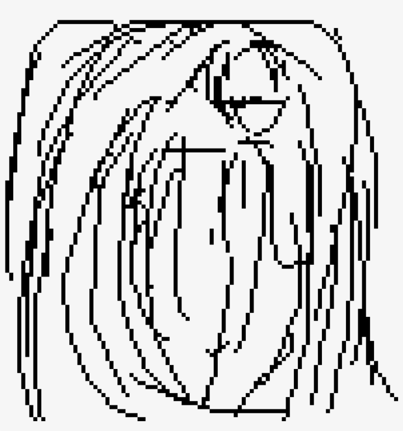 The Sad Person - Pixel Art Circle, transparent png #2837921