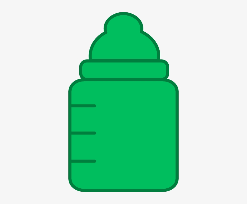 Green Beer Bottle, In Kind, Bottle Png Image And Clipart - Baby Bottle Silhouette Svg, transparent png #2838064
