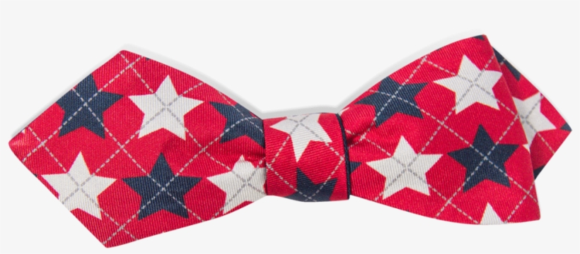 Red Bow Tie Png - Bow Tie Red White Blue, transparent png #2838448