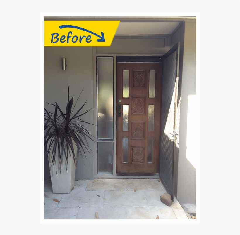 Front Doors - Door, transparent png #2838711