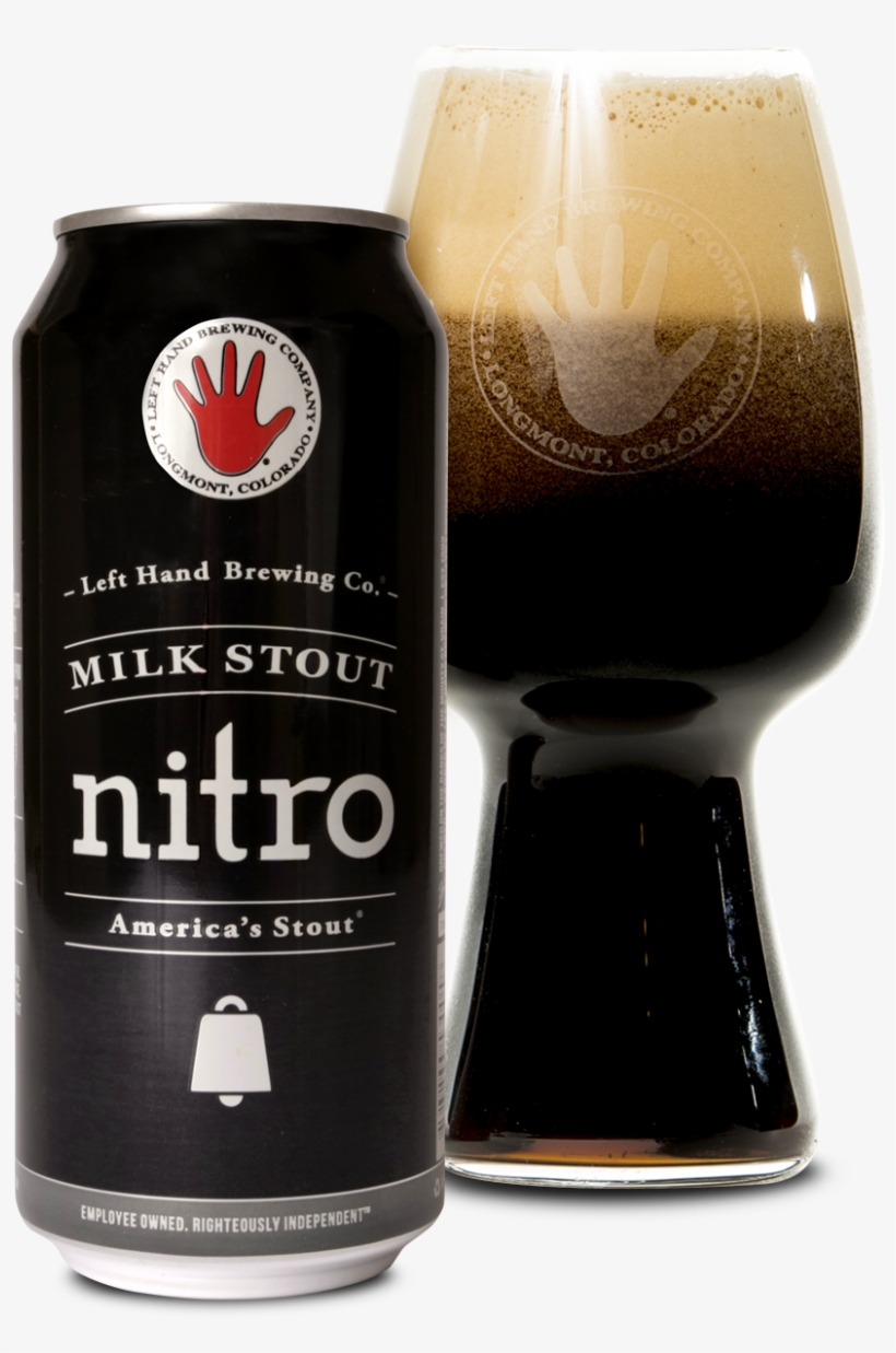 Left Hand Milk Stout Nitro Can, transparent png #2838733