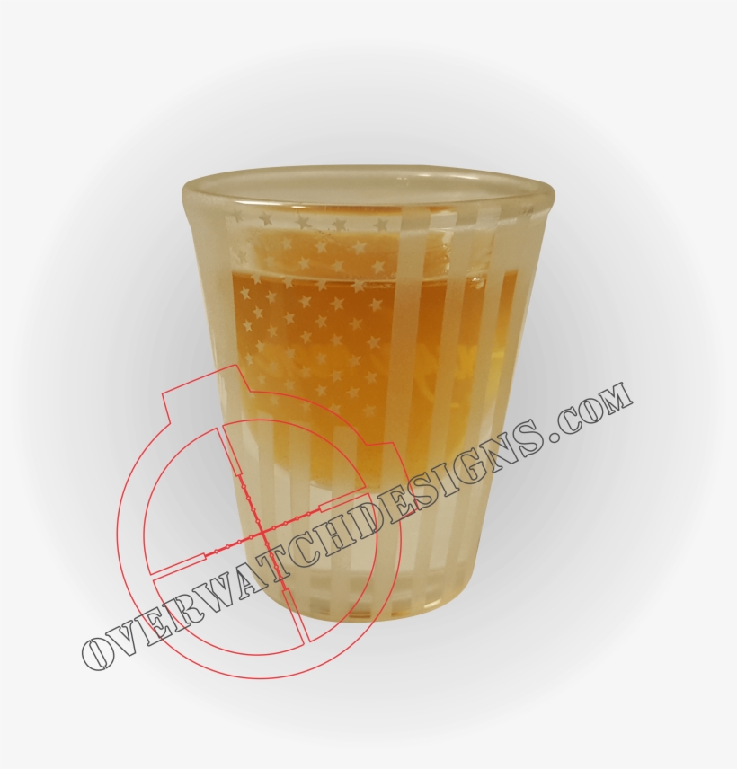 American Flag Shot Glass - Israel Flag Decal, transparent png #2838755