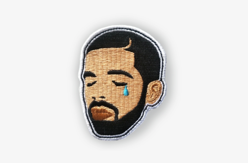 Drake Crying Patch - Free Transparent PNG Download - PNGkey