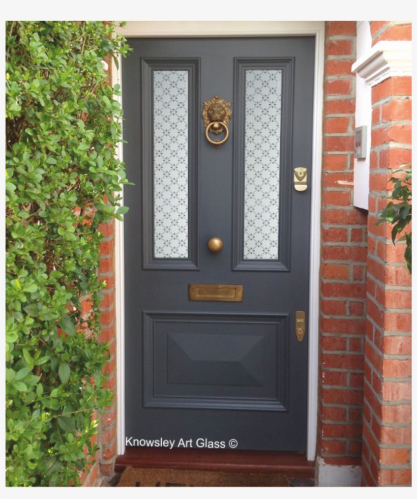 Front-door - Downpipe Farrow And Ball Front Door, transparent png #2839004