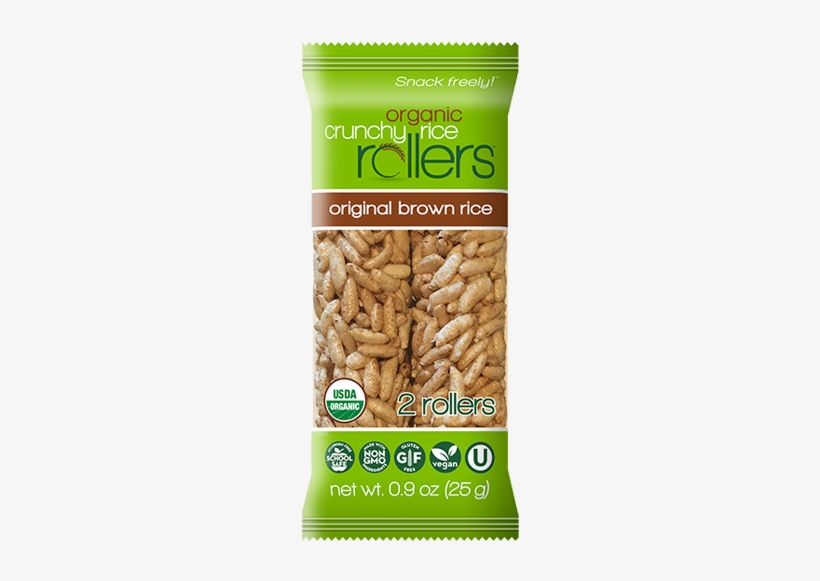 Original Brown Rice Grab N Go Case - Organic Crunchy Rice Rollers, transparent png #2839171