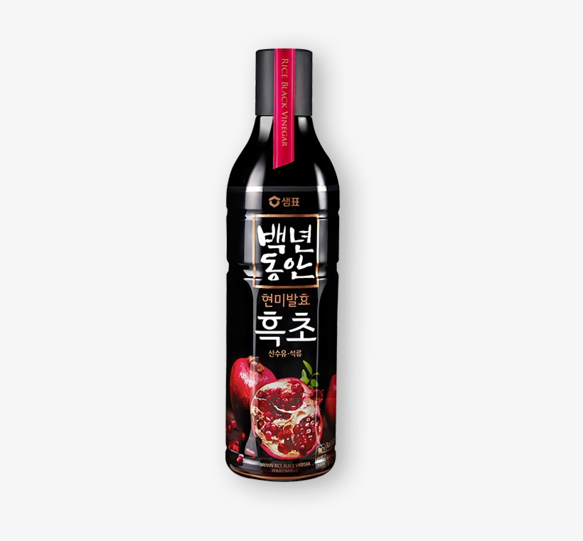 Brown Rice Black Vinegar, Pomegranate - 백년 동안 산수유 석류, transparent png #2839442