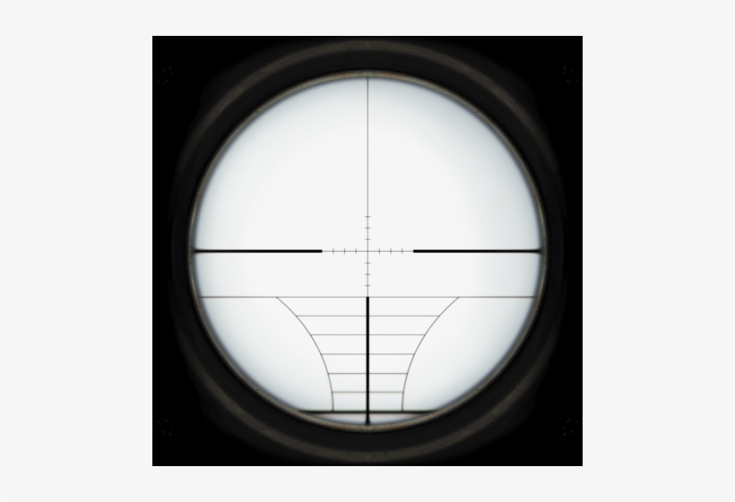 Default Sniper Scope Reticle - Roblox Scope, transparent png #2839472