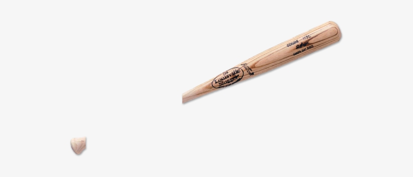 Black Baseball Bat Png - Wood, transparent png #2839639