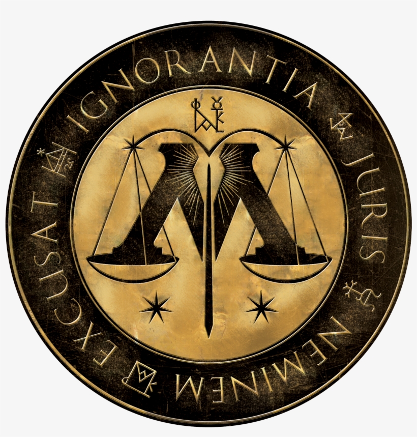 03 Min Logo Degd - Harry Potter Ministry Of Magic Logo, transparent png #2839663