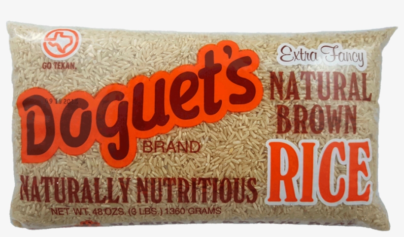 Doguet's Long Grain Brown Rice, transparent png #2839763