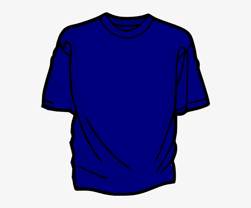 Blue T-shirt Clip Art At Clker - Triumph Bonneville 650 Classic Motorcycle T-shirt., transparent png #2840115