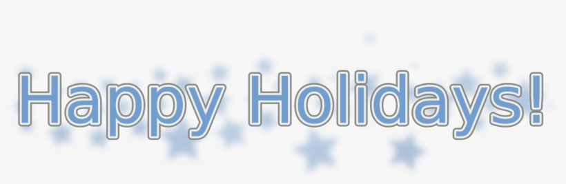 Happy Holidays Vector Stock - Happy Holidays Vector Png, transparent png #2840372