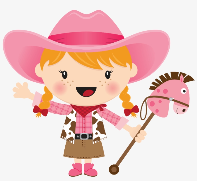 Pin By Marina ♥♥♥ On Cowboy E Cowgirl - Imagenes De Vaqueritas Animadas, transparent png #2840691