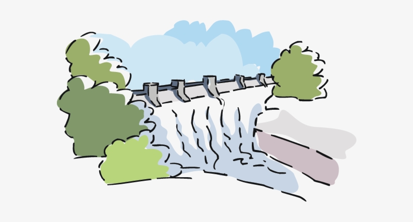 Dam - Dam Clipart, transparent png #2840748
