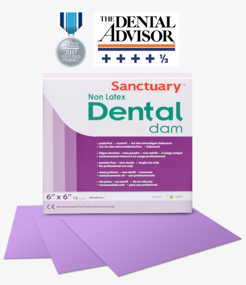 Sanctuary's Non-latex Dental Dam Is Made From Polyisoprene, - Silmet Profil Flow Composite 4x1g Syringes #160003, transparent png #2841071