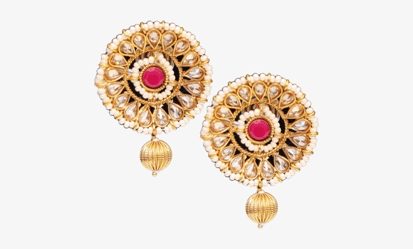 Jhumka Earrings - Earring, transparent png #2841622