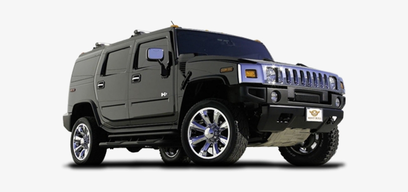 Hummer Png Photo - Matte Black Hummer Car, transparent png #2841623