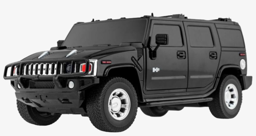 Black Hummer Remote Control Car, transparent png #2841667