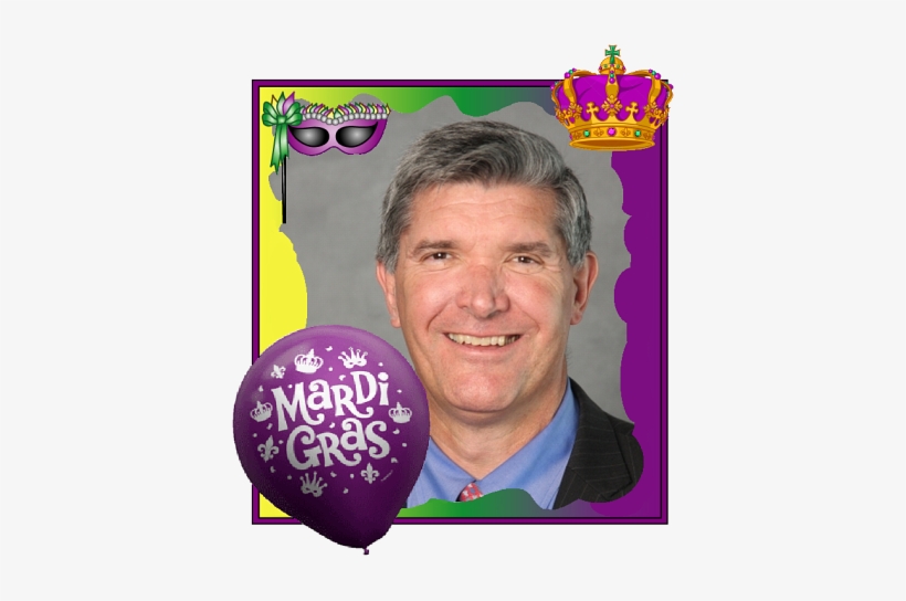 The King Of This Year's Mardi Gras Is Michael Sibilia, - Balloon Latex Mardi Gras, transparent png #2841717