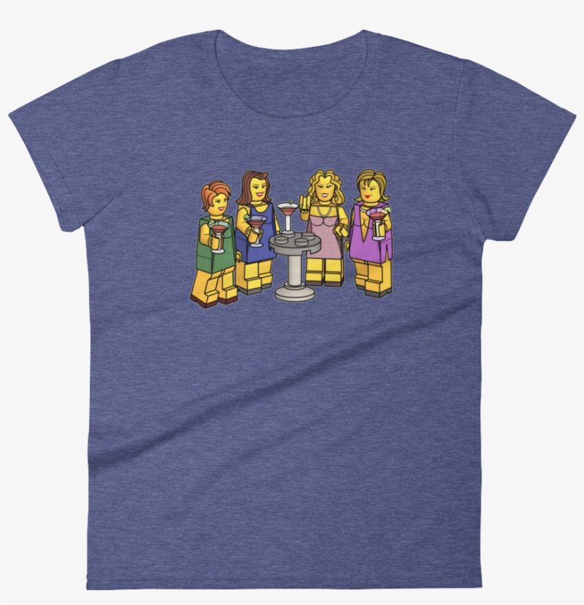 Cosmopolitan Blocks Women's T Shirt Swish Embassy - T-shirt, transparent png #2841736