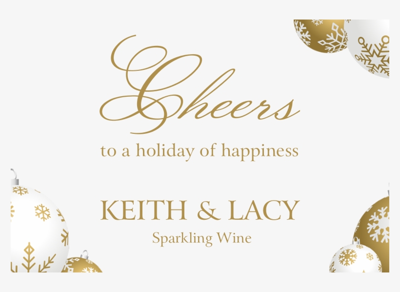 Gold Ornaments - Champagne, transparent png #2841739