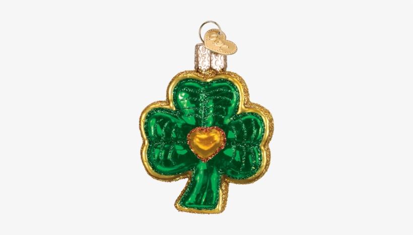 Shamrock Ornament - Old World Christmas Shamrock Ornament, transparent png #2842125
