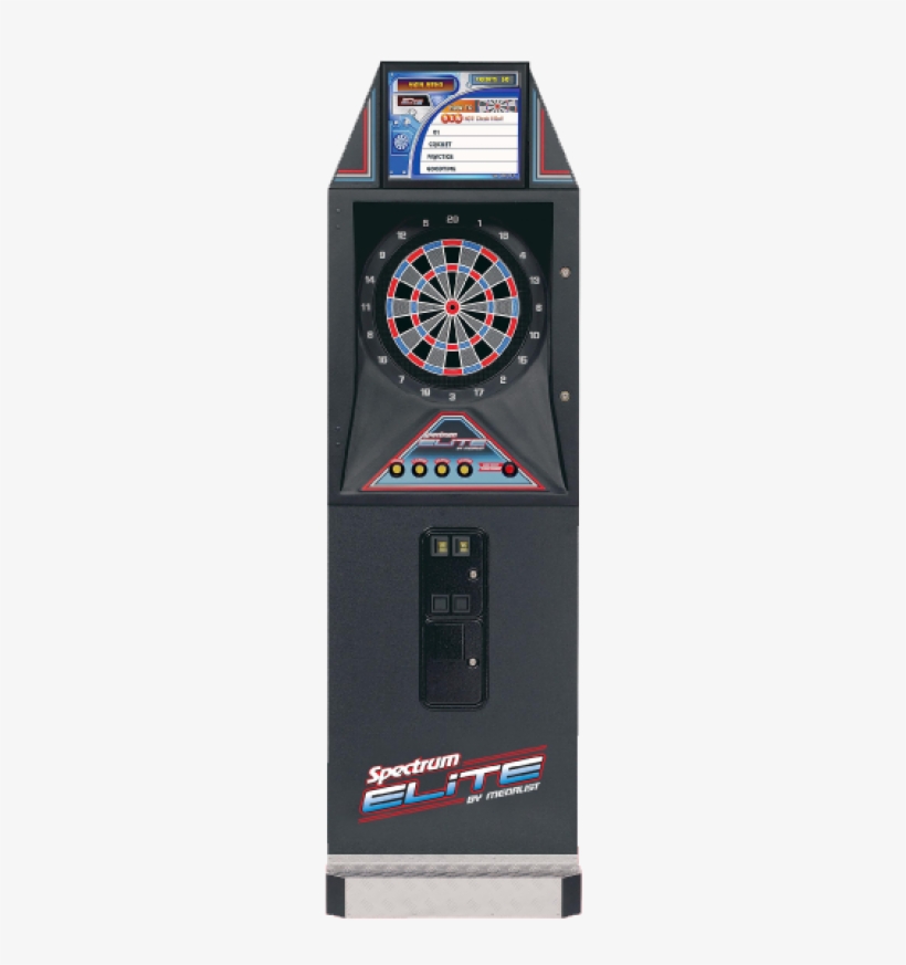 Coin Operated Electronic Dart Machine - Dart Machine Game Png, transparent png #2842144