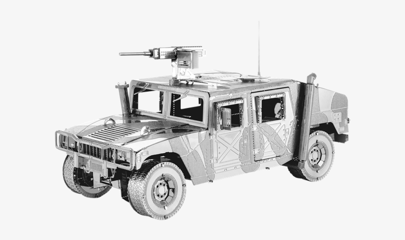 Picture Of Iconx Humvee - Metal Humvee Model Kit, transparent png #2842324