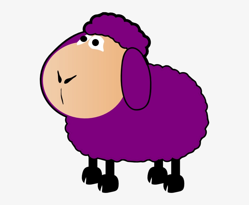 Cute Sheep Clipart At Getdrawings - Cartoon Sheep, transparent png #2842363