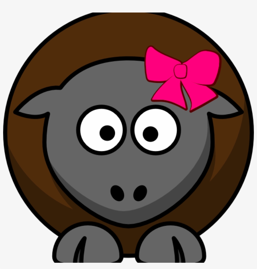 Cartoon Sheep Clipart Sheep Cartoon Clip Art At Clker - Clip Art - Free  Transparent PNG Download - PNGkey