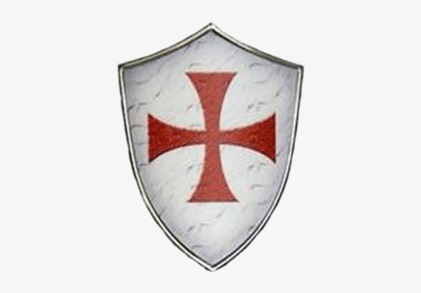 Miniature Knights Templar Shield By Marto - Knights Templar Shield, transparent png #2842794