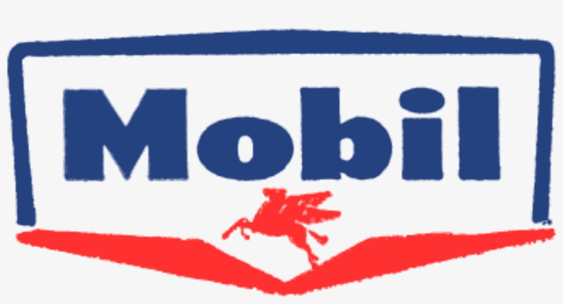 1955 - Mobil Oil Company, transparent png #2842983