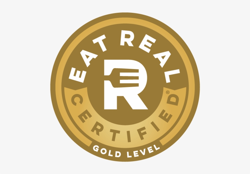 Eatreal Primary Logo Gold Sml - The Plant Cafe Organic, transparent png #2843287