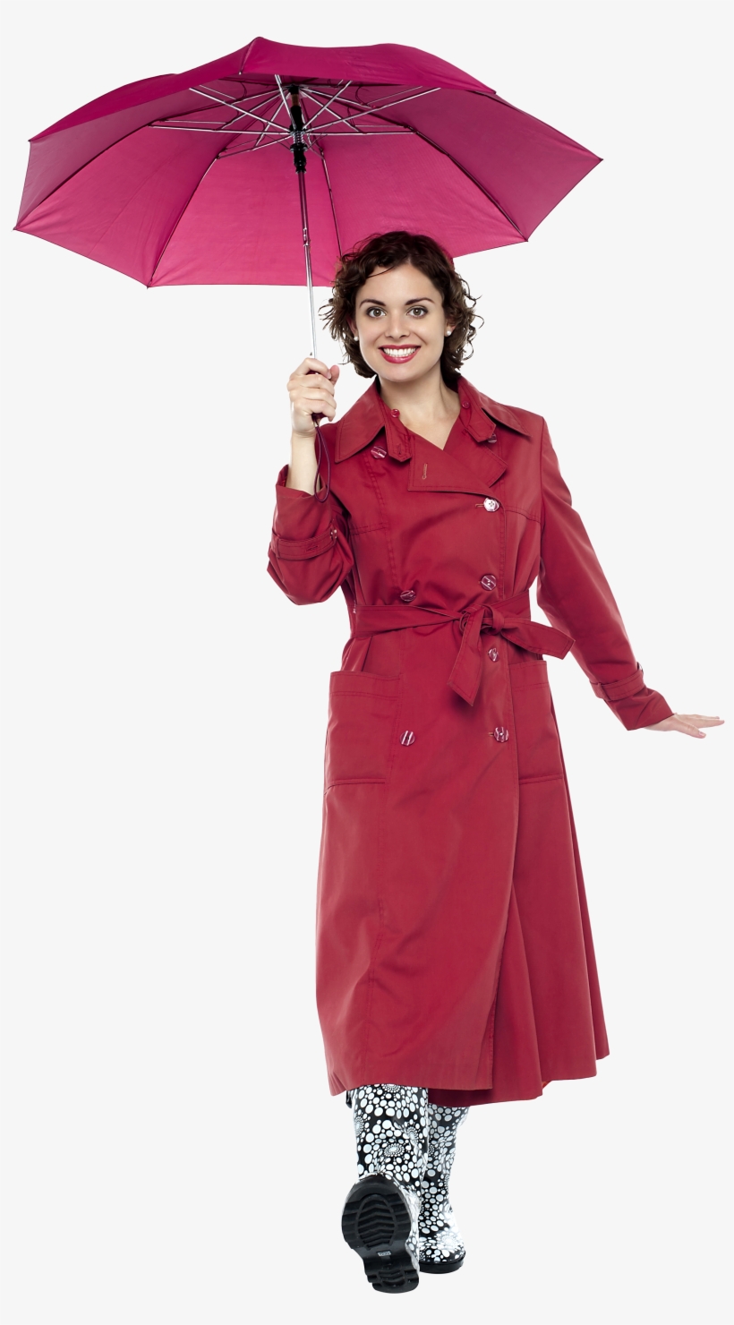 Fashion Girl Png Stock Photo - Girl With Umbrella Png, transparent png #2843441
