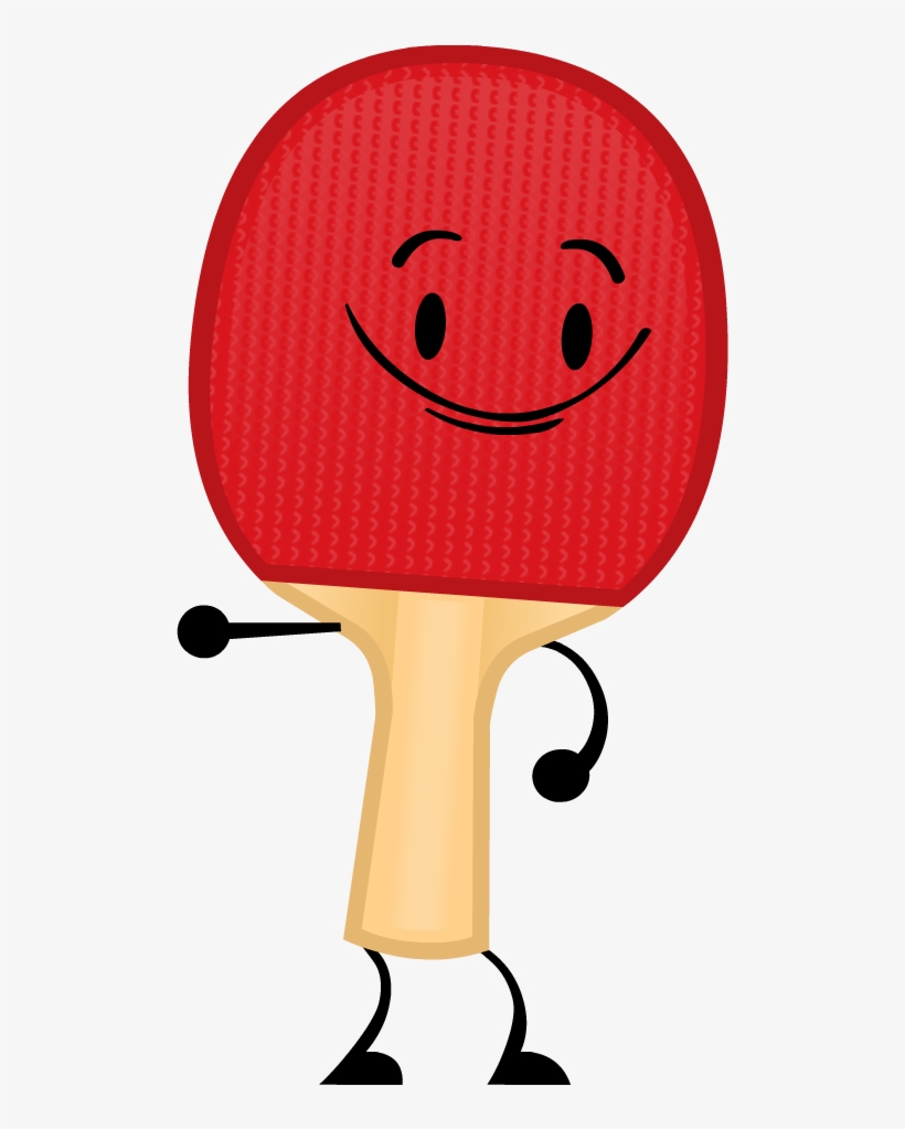 Ping Pong Racket - Bfdi Ping Pong Racket, transparent png #2843671