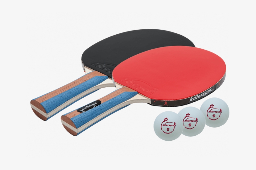 10 Amazing Ping Pong Paddles Review - Killerspin Jetset 2 Table Tennis Paddle Set, transparent png #2843709