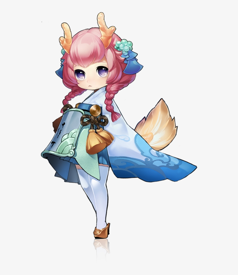 Dragon-girl - Cartoon, transparent png #2843795