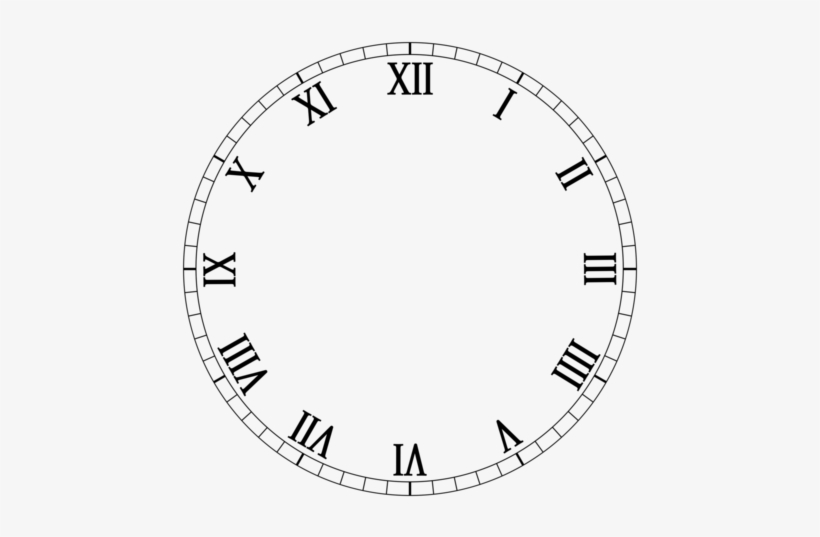 Black And White, Clock, And Edit Image - Reloj Numeros Romanos Png, transparent png #2844274