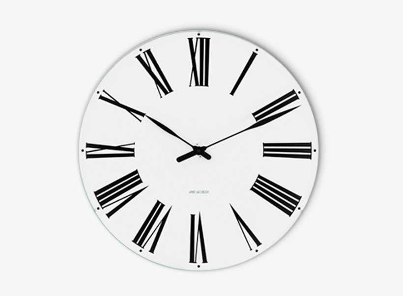 Wall Clock - Roman Wall Clock, transparent png #2844357