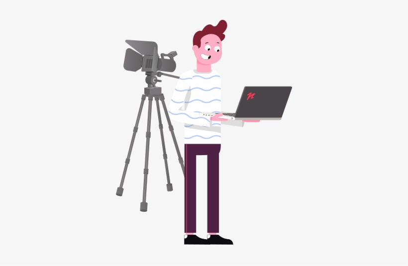 Cameraman - Camera Operator, transparent png #2844386