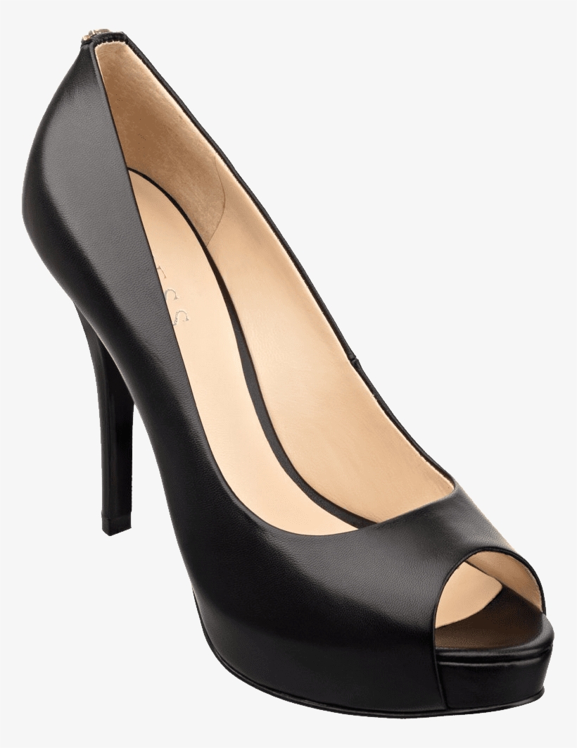 Black Heel Shoe Free Png Download - Women Shoes Transparent Background, transparent png #2844684
