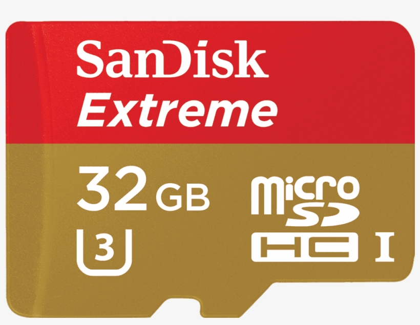 Sandisk/sdsqxvf032gan6 - Sandisk Extreme Plus Class 10 Microsd Memory Card -, transparent png #2844706