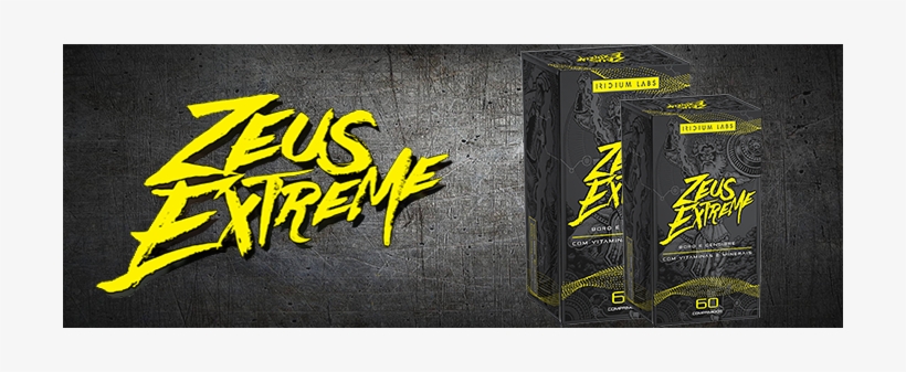 Test Antidoping Zeus Extreme - Iridium Labs- Zeus Extreme 60 Comprimidos, transparent png #2844781