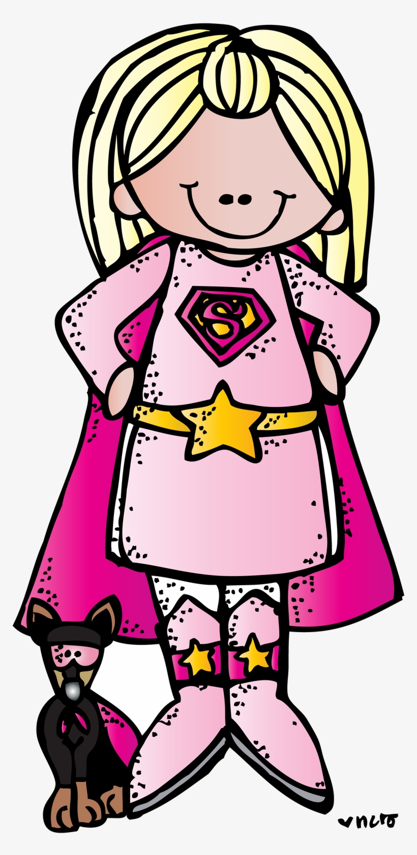 School Clipart, Educlips, Superhero Classroom, Classroom - Melonheadz Superhero Clipart Png, transparent png #2844973